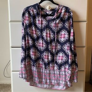 Crown & Ivy long sleeve flowy blouse